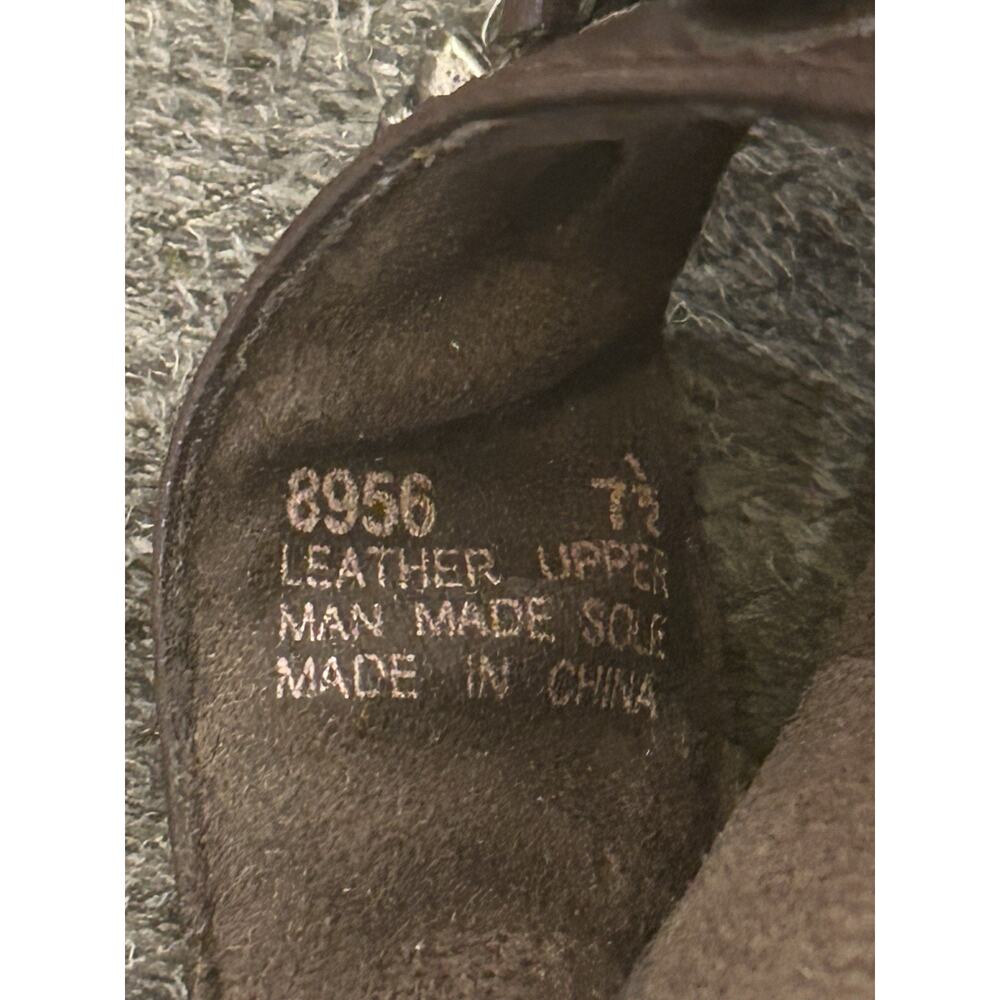 Minnetonka Kitten Heel Sandals size 7.5 - Picture 7 of 7